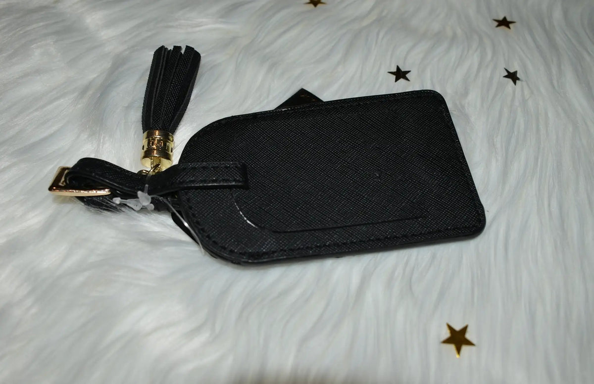 Luggage Tag Jet Setter, Black 13 CM by productions