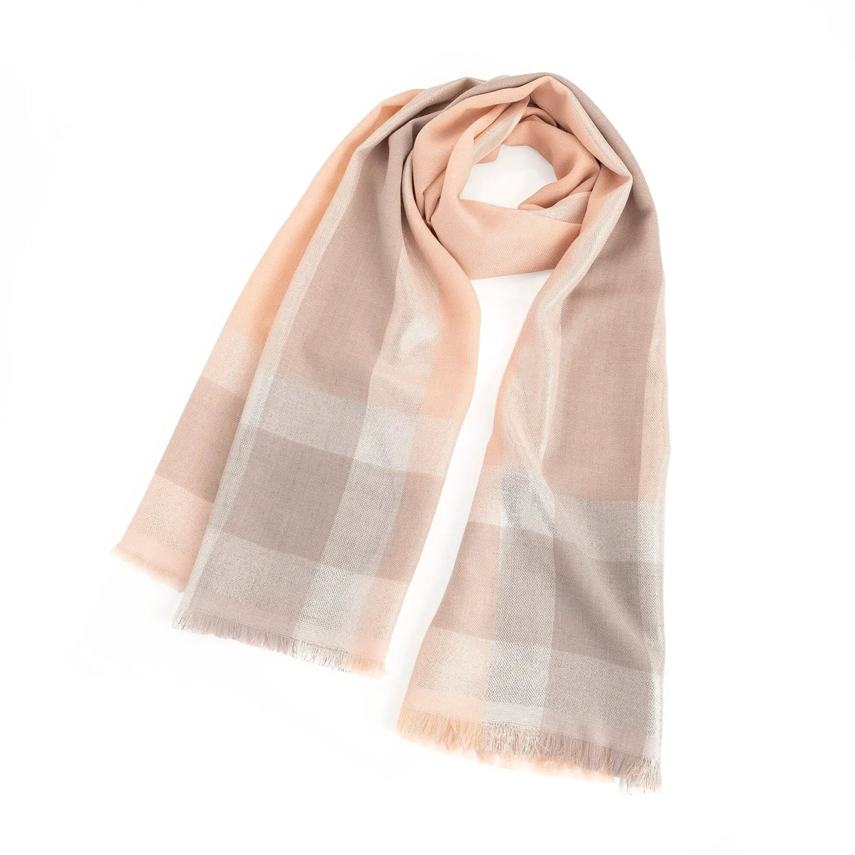 Pink Tone Pashmina Style Scarf. by productions and print