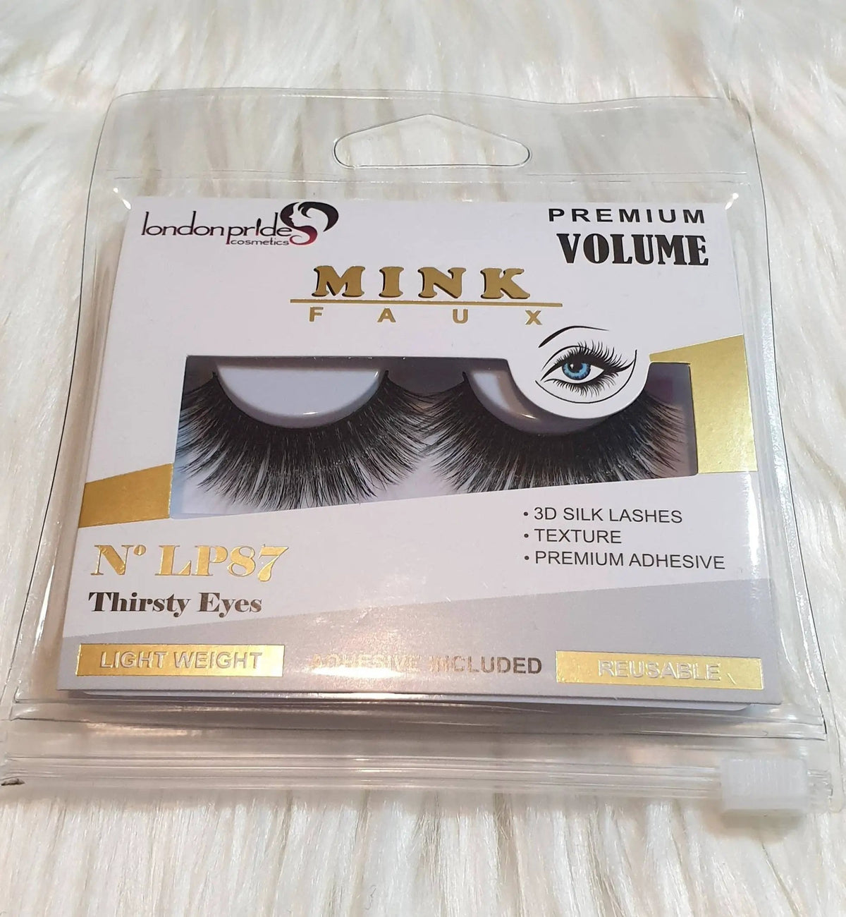 Thirsty Eyes 3D Mink Lashes, Reuable Eye Lashes by Clarissas Boutique London