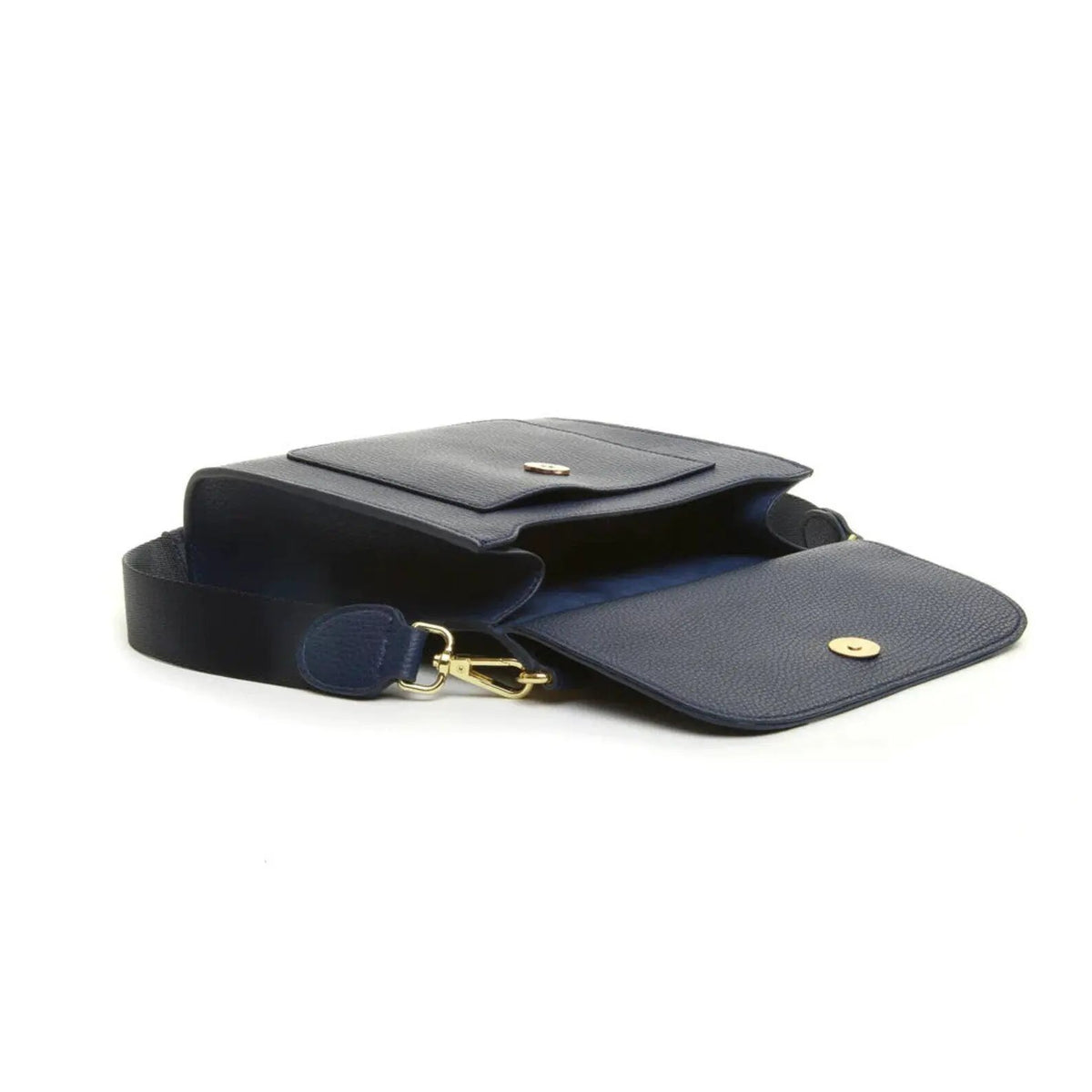 Alice Wheeler London Black Crossbody Bag Vagan Leather Shoulder Bag by Alice Wheeler London