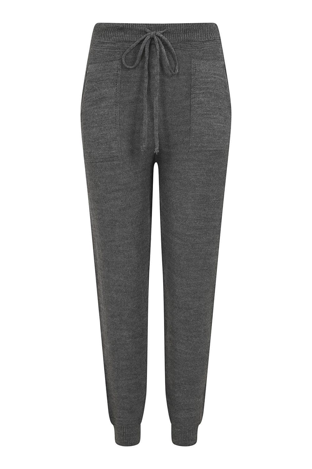 Minnie Mouse Grey Knit Woven Cartoon Lounge Set by Clarissas Boutique London