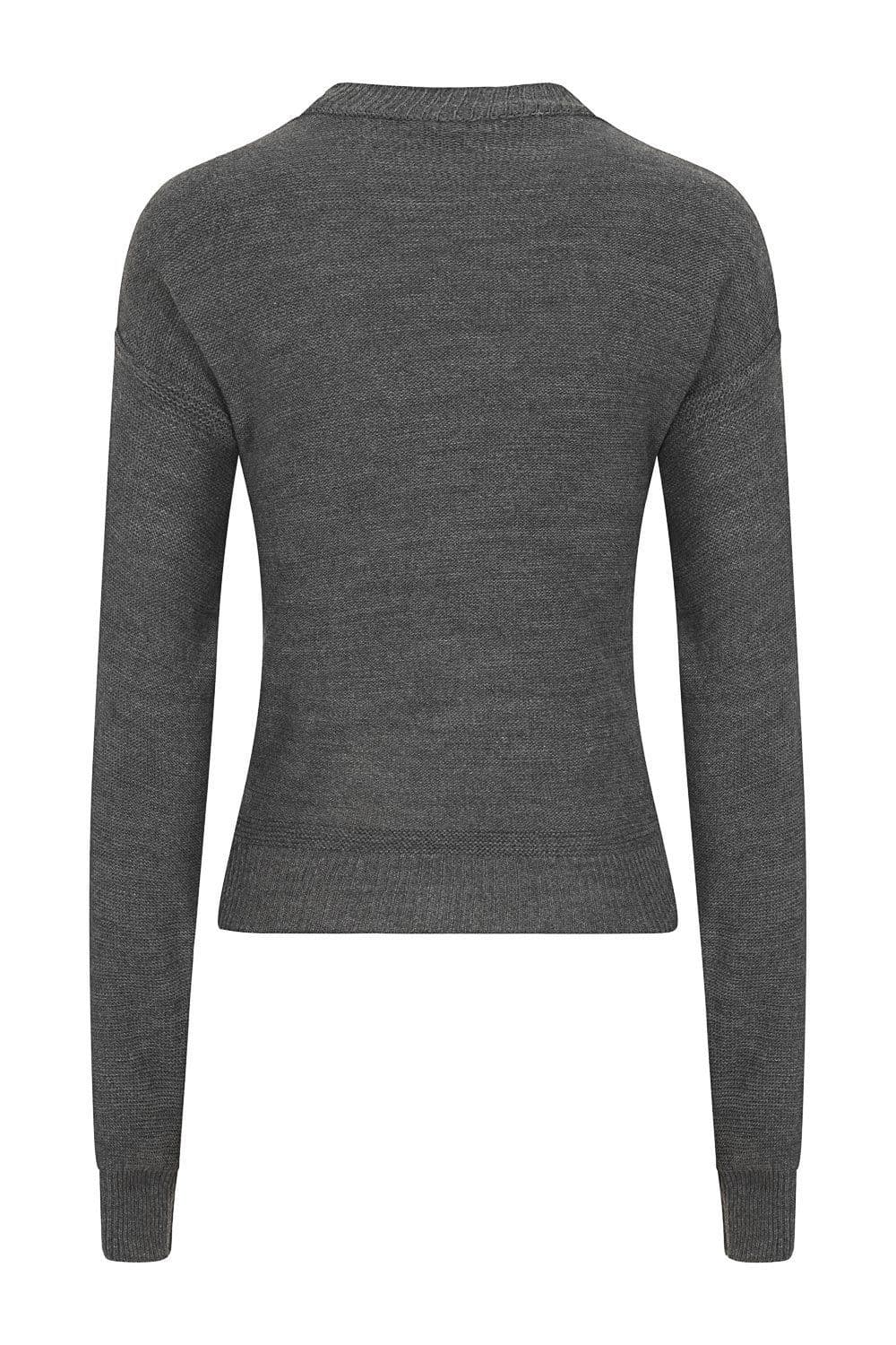 Minnie Mouse Grey Knit Woven Cartoon Lounge Set by Clarissas Boutique London