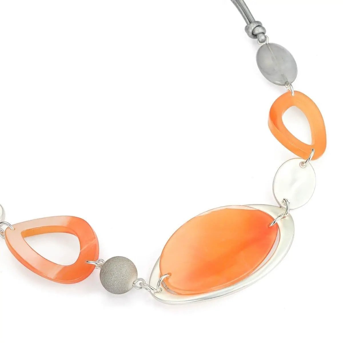 Necklace Set - Orange by Clarissas Boutique