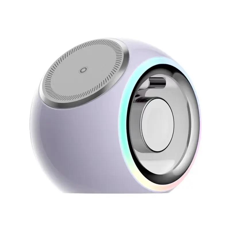 Capsule 3 In 1 Apple Wireless Charging Station Pink by Steepletone