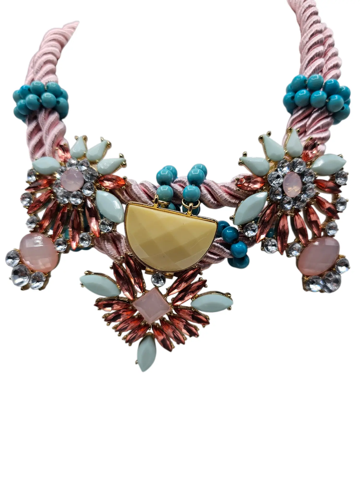Radiant Elegance Statement Necklace by Clarissas Boutique London