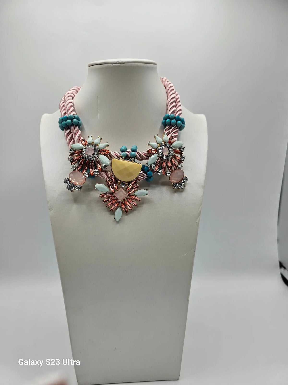 Radiant Elegance Statement Necklace by Clarissas Boutique London