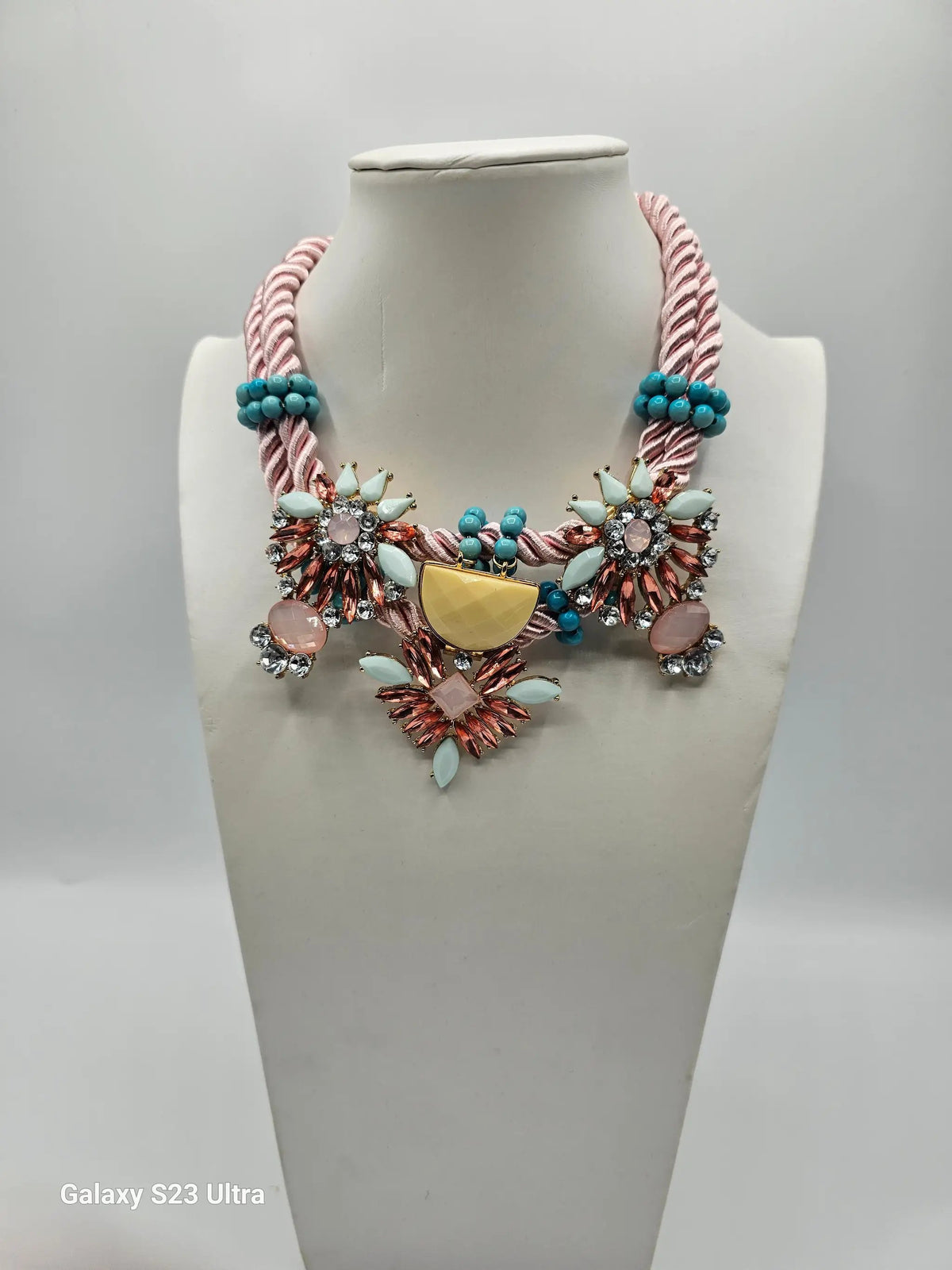 Radiant Elegance Statement Necklace by Clarissas Boutique London