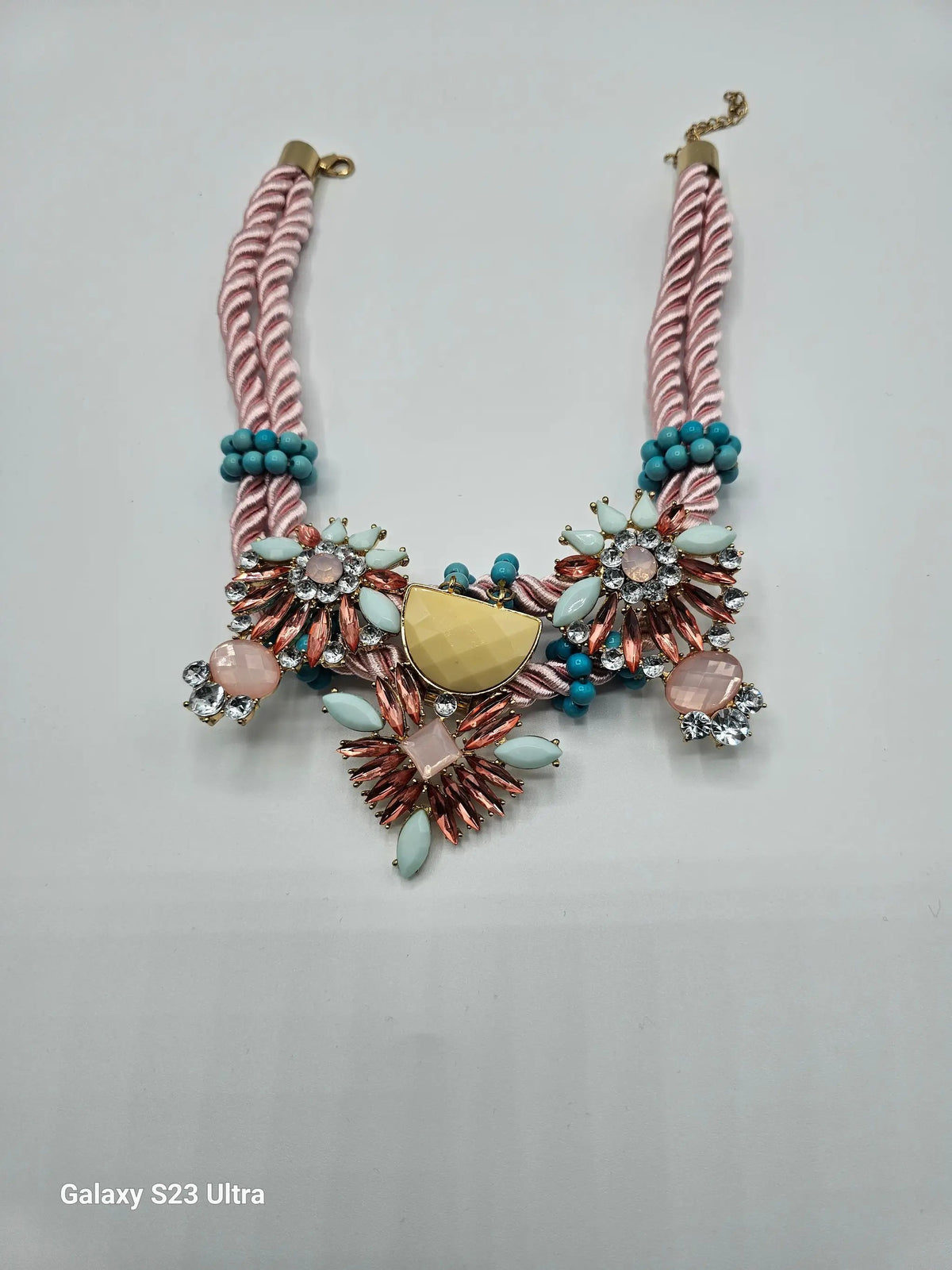 Radiant Elegance Statement Necklace by Clarissas Boutique London