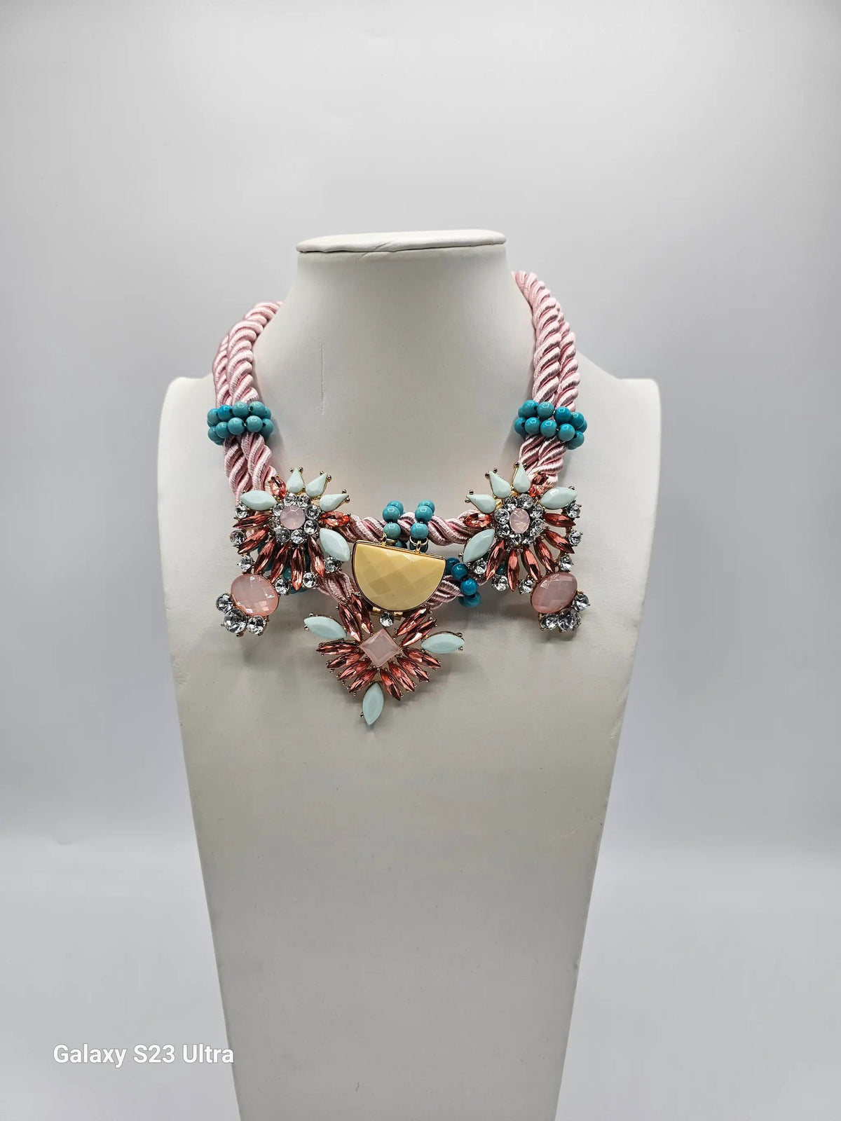 Radiant Elegance Statement Necklace by Clarissas Boutique London