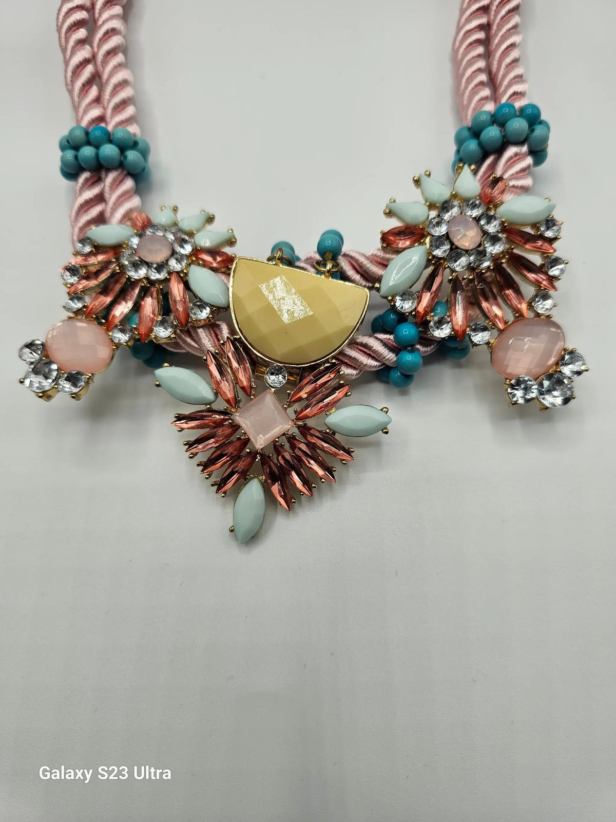 Radiant Elegance Statement Necklace by Clarissas Boutique London