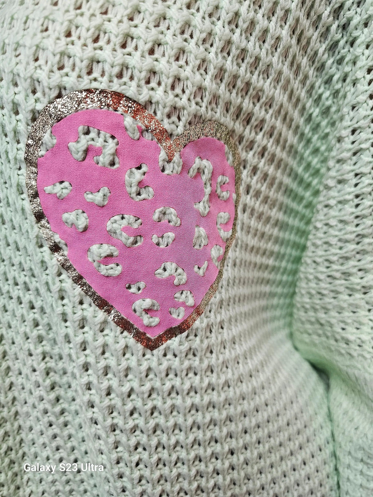 Cosy Chic Mint Green Jumper by Clarissas Boutique London