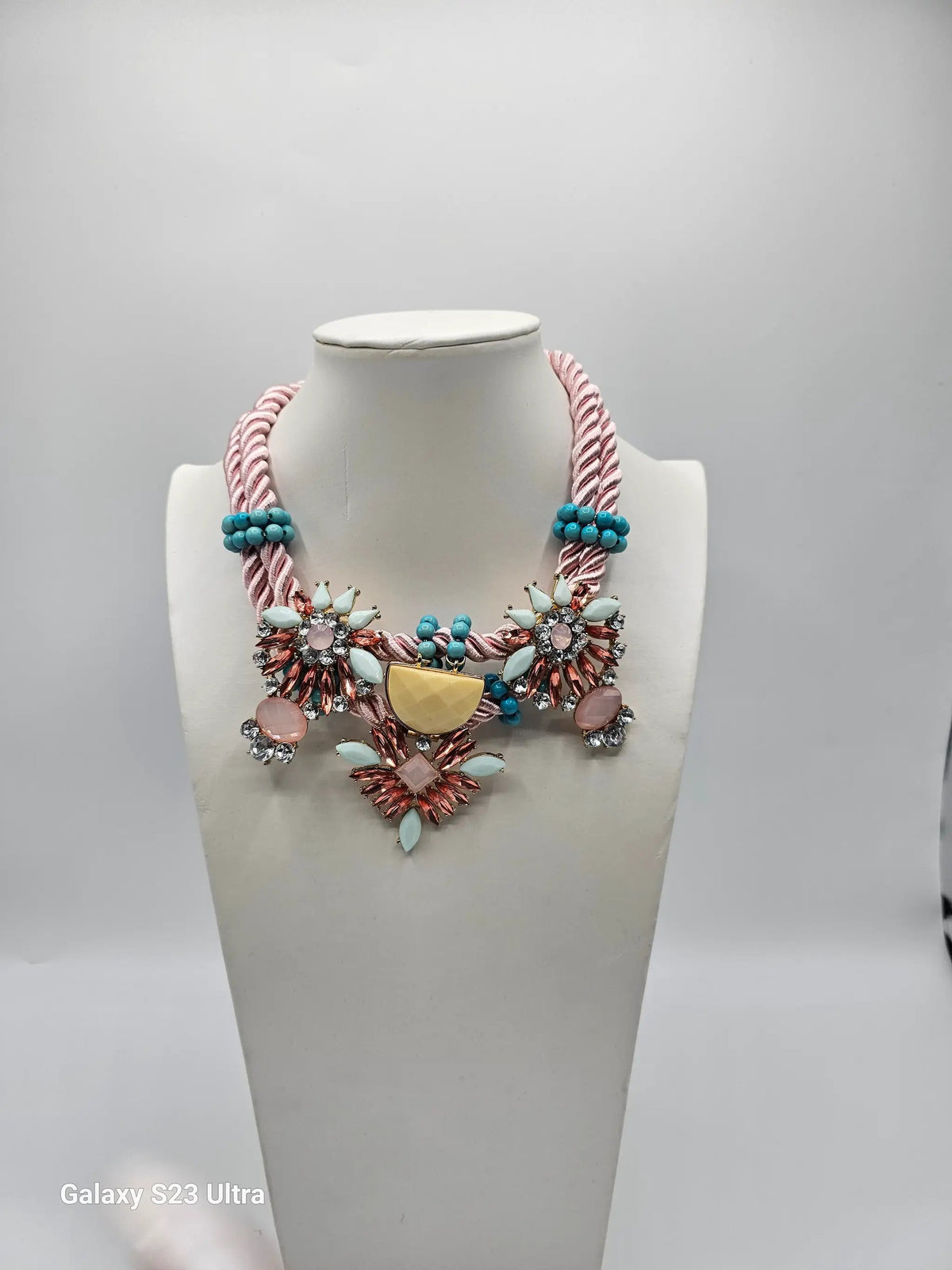 Radiant Elegance Statement Necklace by Clarissas Boutique London