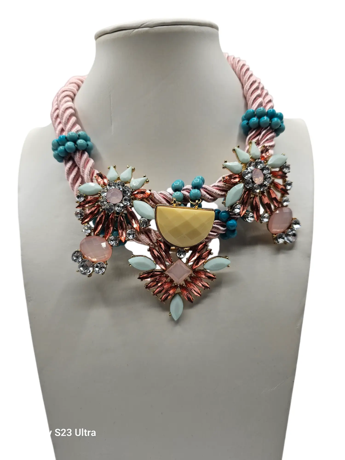 Radiant Elegance Statement Necklace by Clarissas Boutique London