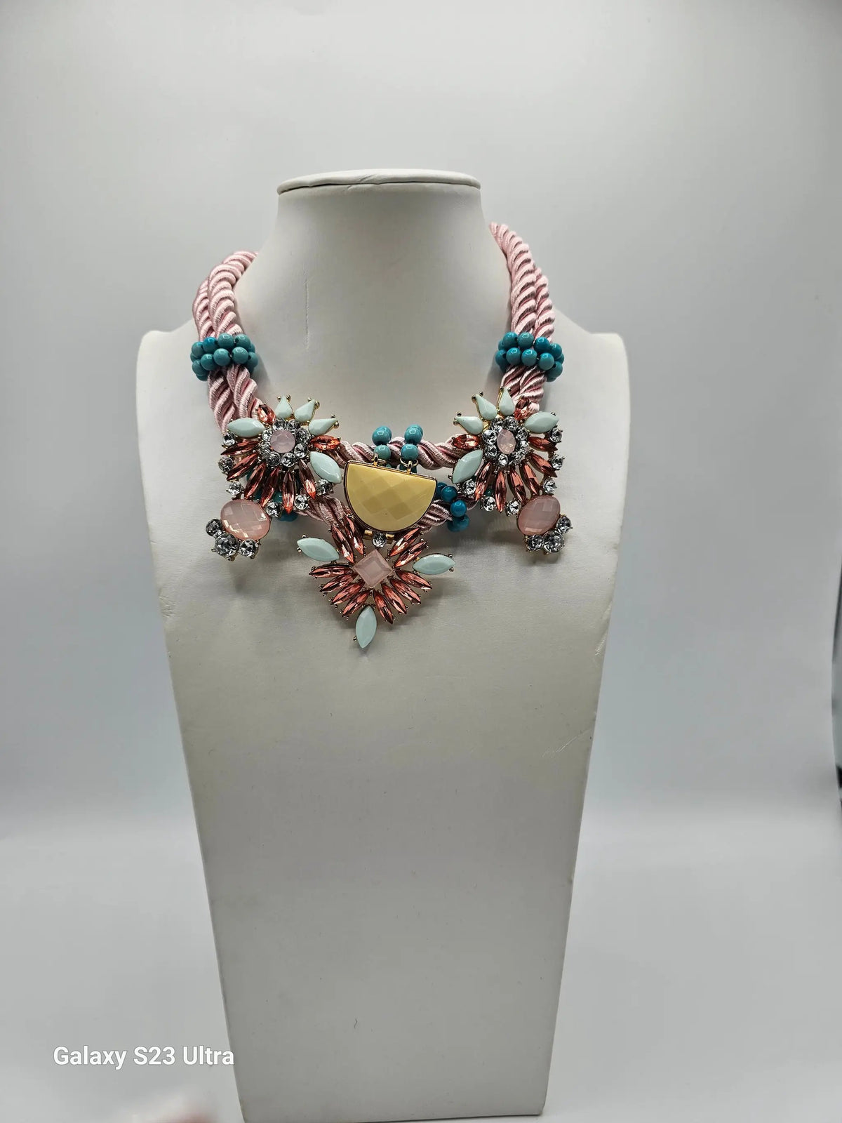 Radiant Elegance Statement Necklace by Clarissas Boutique London