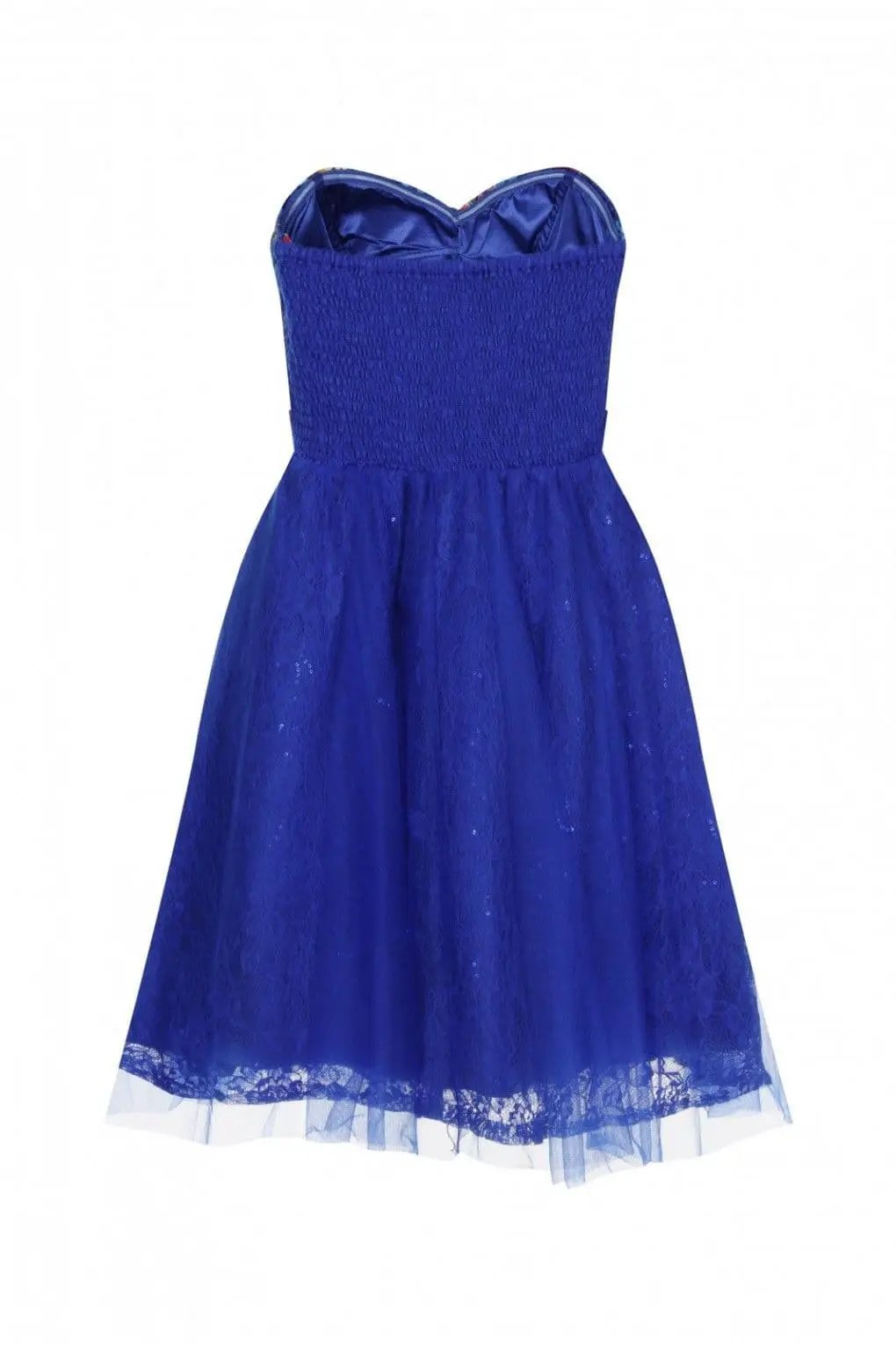 Royal Blue Prom Dress by Clarissas Boutique London