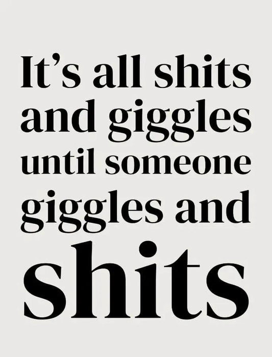 S****s & Giggles Fridge Magnet-9CM by Clarissas Boutique