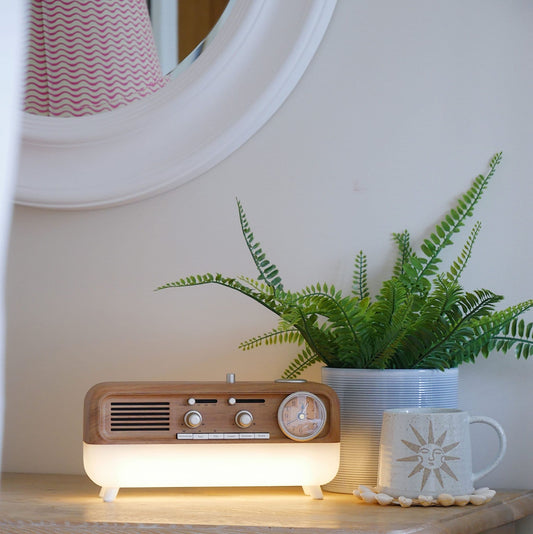 Steepletone Calm Alarm Clock- Speaker And Bedside Light by Steepletone