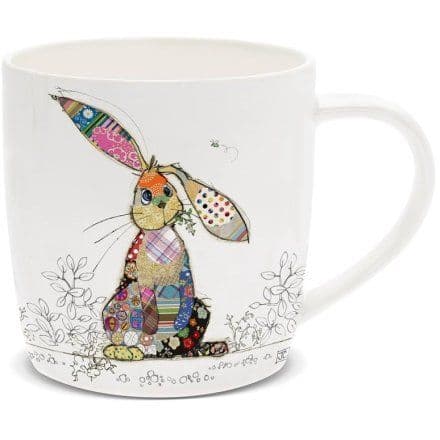 Tea - Bug Art Binky Bunny China Mug by Clarissas Boutique