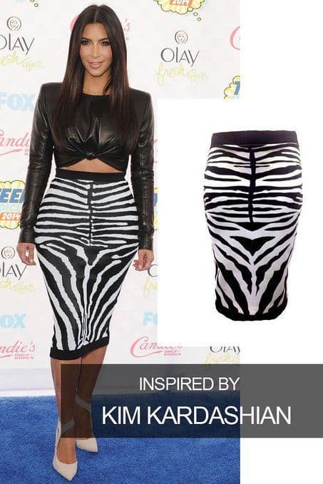 Two Piece Wet Look Celebrity Inspired Skirt Suit by Clarissas Boutique London
